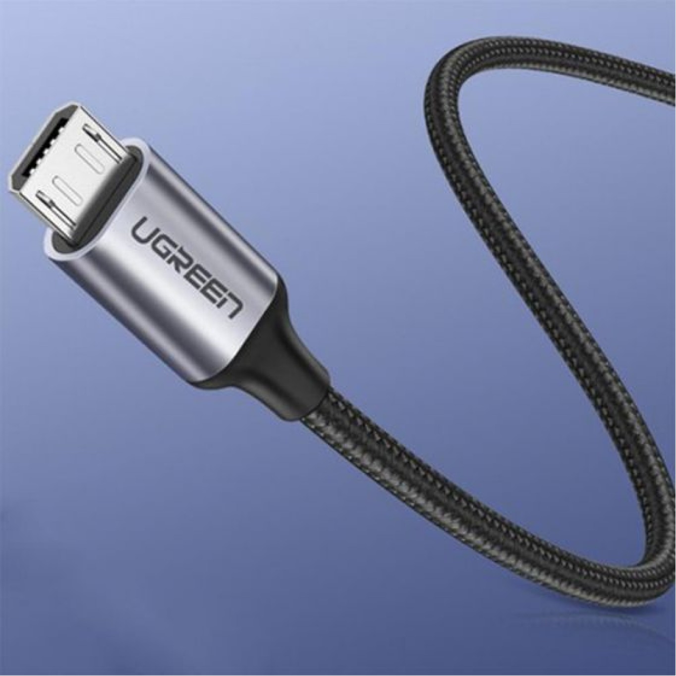 Ugreen Premium Micro Usb Arj Ve Data Kablosu Siyah Metre