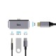Bix BX16HB Type-C USB 3.5mm Aux HDMI 4K Thunderbolt 3.0 PD Dönüştürücü Hub