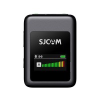 SJCAM M1 Profesyonel Kablosuz Yaka Mikrofonu (2TX  + 1 RX) 100dB Çift Vericili Gürültü Engelleyici (SNR) LCD Ekran